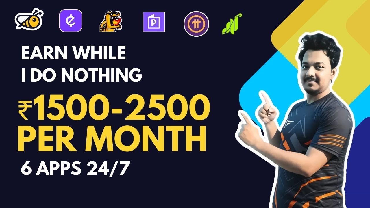 Earn ₹1500-2500/Month While Doing NOTHING (6 Apps That Run 24/7)