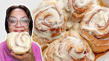 Soft Cinnamon Rolls Baked In Cream