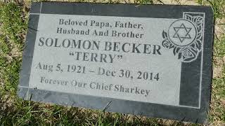 Actor Terry Becker Grave Eden Memorial Park Los Angeles Mission Hills California USA March 26, 2024