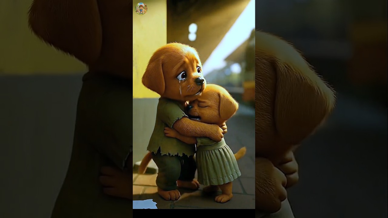 This is the story of two poor puppy brothers and sisters who get lost.🐶😭💔 