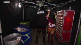 Celebrity Friday Night SmackDown - Mark Henry drags Daniel Bryan to the ring and pummels him Wealth