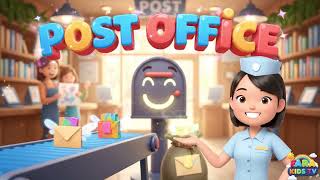 Post Office for Toddlers, Preschoolers & Kindergarten | Learn Community Helpers | Mail Delivery