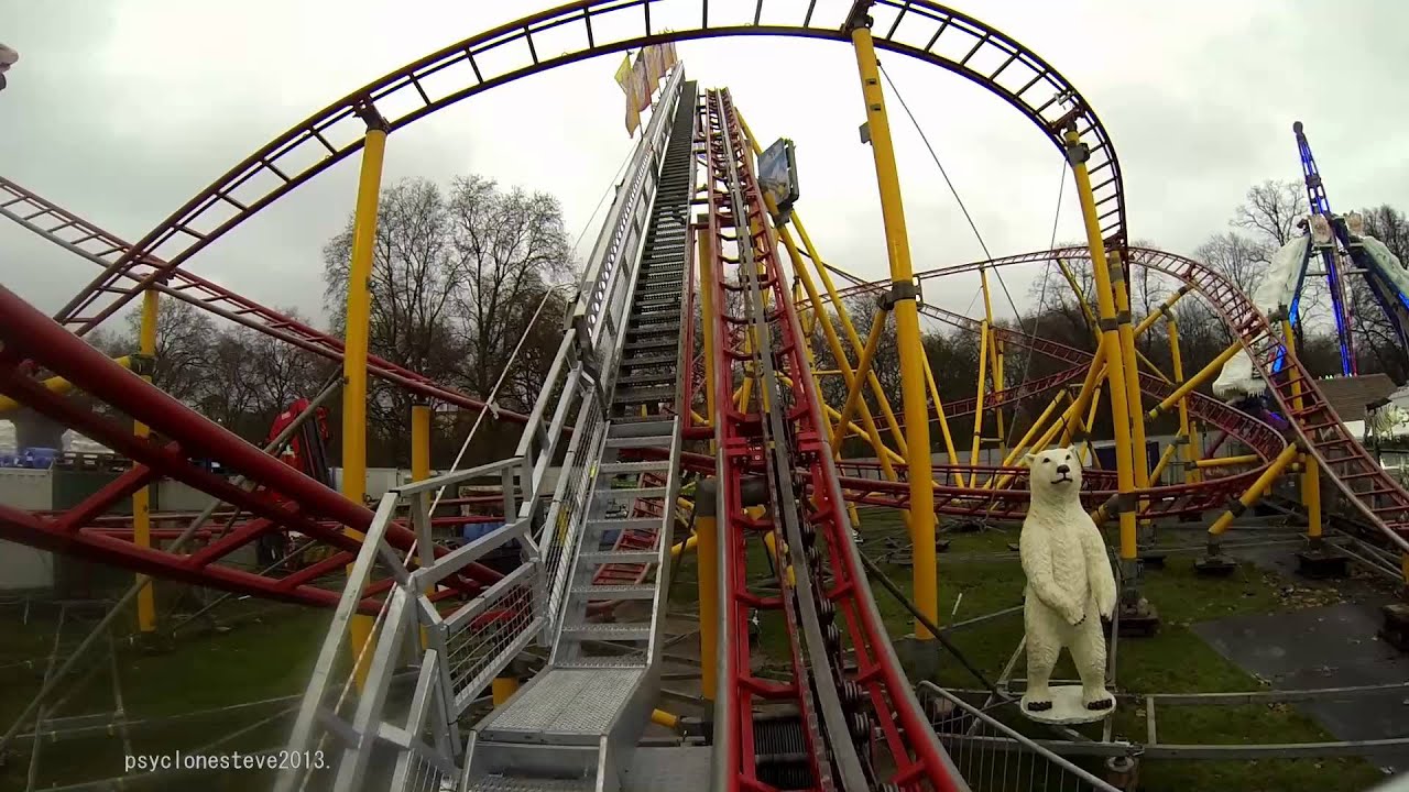 Alpine Thriller Roller Coaster, Winter Wonderland, Hyde Park 2013 - YouTube