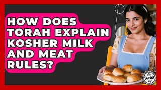 How Does Torah Explain Kosher Milk And Meat Rules? - The Kosher Way