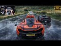 McLaren P1 VS Hypercars | Forza Horizon 5 Steering Wheel Gameplay