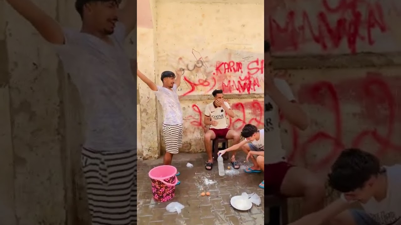 كلشي يتفرج حتى اللخر تشالنج زوين 😂😂😂