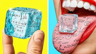 картинка: УМНЫЕ ШКОЛЬНЫЕ ПОДЕЛКИ СВОИМИ РУКАМИ || Лайфхаки для гениальных учеников от 123 GO!