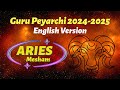 Jupiter transit 20242025 aries  mesham