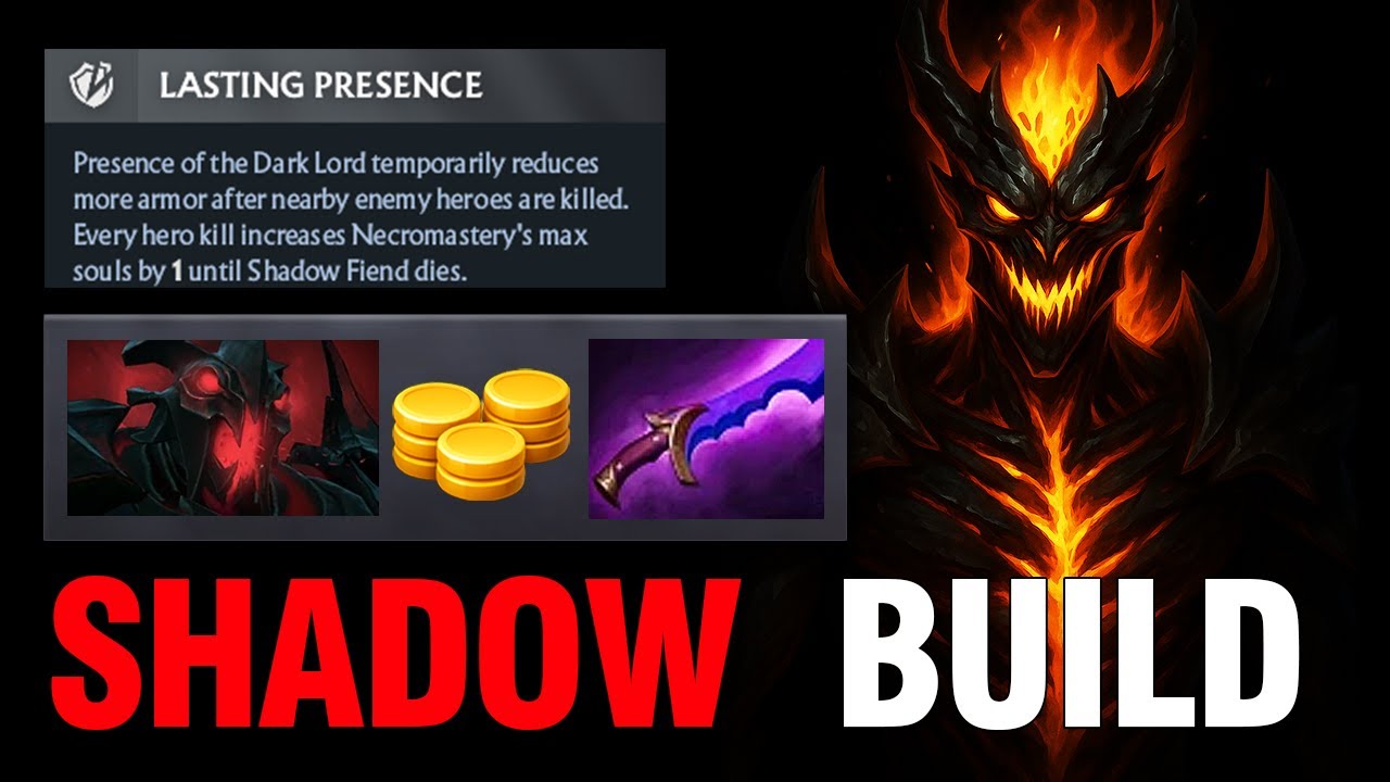 Shadow Fiend Immortal Carry – Shadow Blade Safe Lane Build | Dota 2 7.39d Full Gameplay