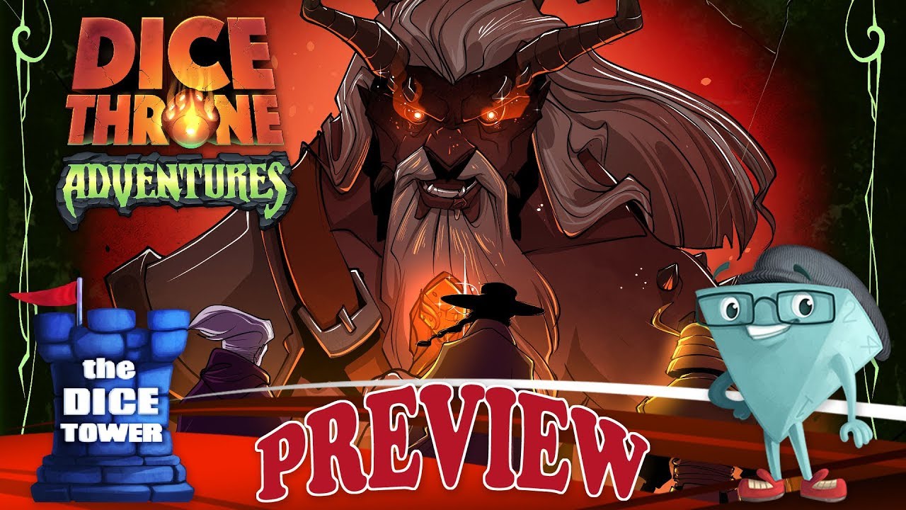 "Dice Throne Adventures" a Dice Tower Preview - with Mark Streed