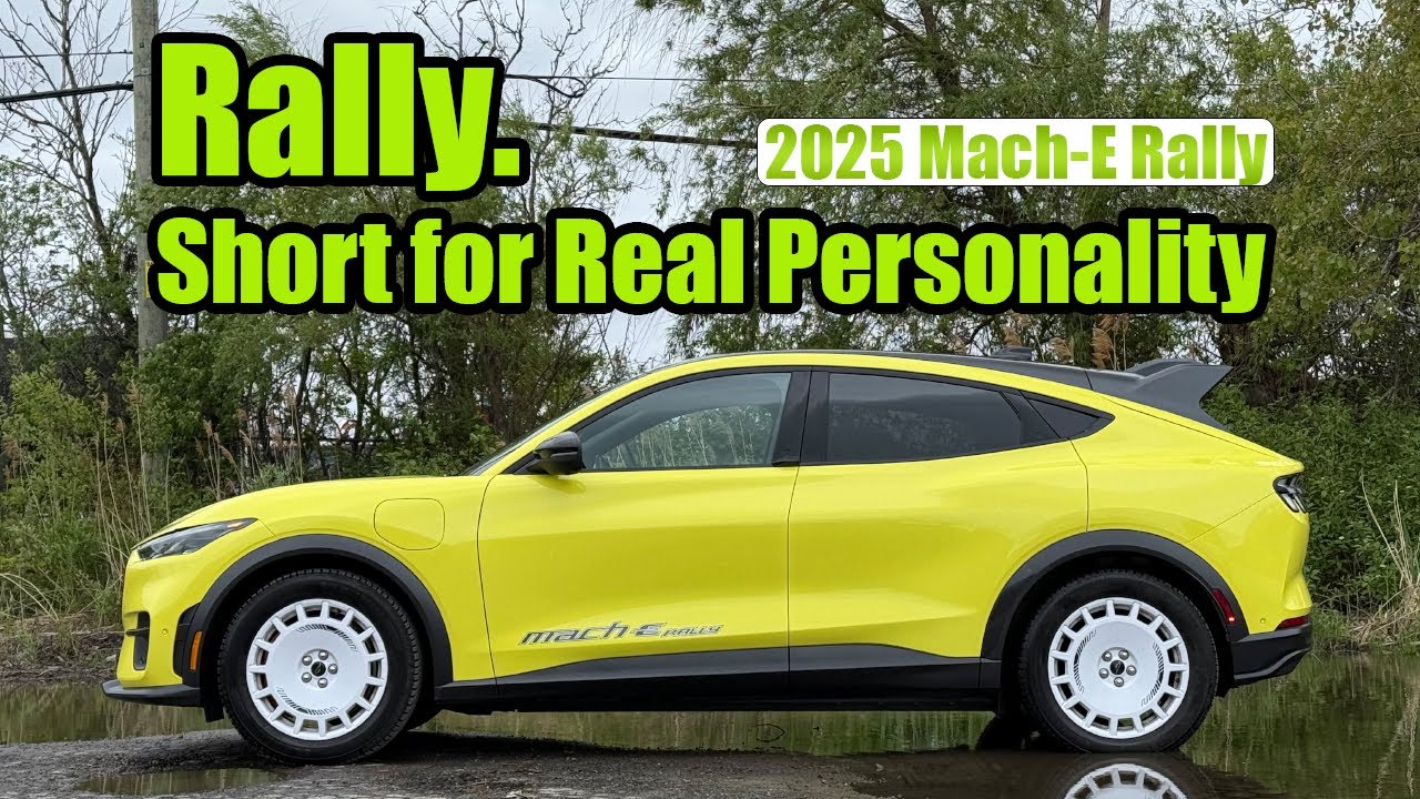 Ford’s WILDEST Mustang Yet? 2025 Mach-E Rally Test Drive