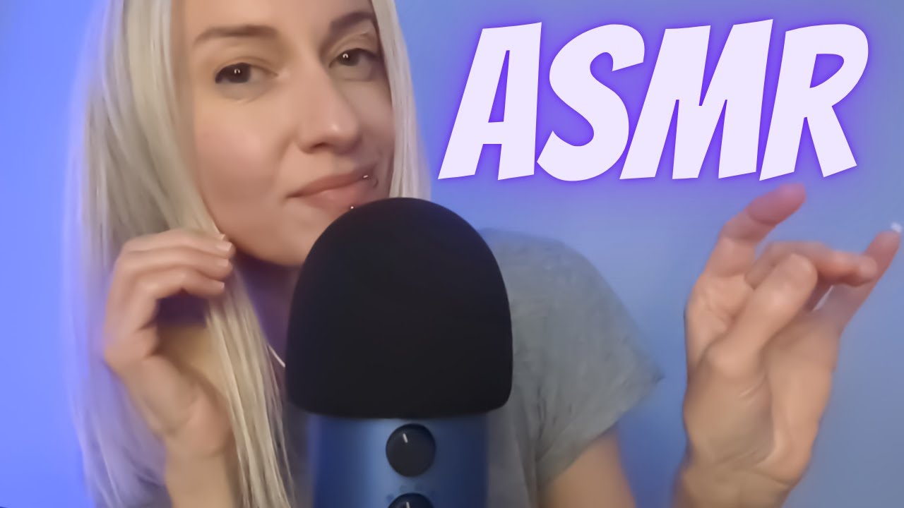 ASMR | Classic Trigger Words for the best night sleep (mouth sounds, hand movements)