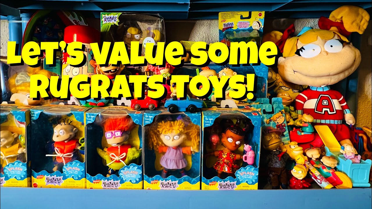 Let's appraise our vintage Rugrats toys from the 90s. “Valuing My