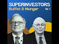 #66 | Lesson from Charlie Munger and Warren Buffett on value investing | Superinvestors Ep. 1