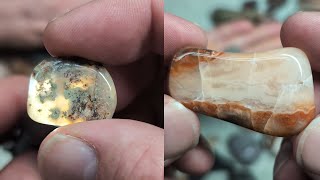 A great first batch of UP rocks! Seam agates, banded iron, and more.