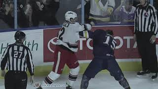 Dylan McIlrath vs Duncan Siemens Mar 9, 2019