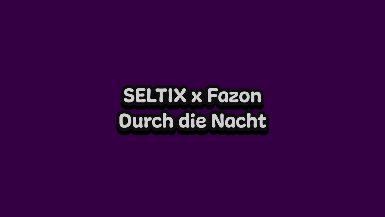 SELTIX x FAZON - DURCH DIE NACHT (audio)
