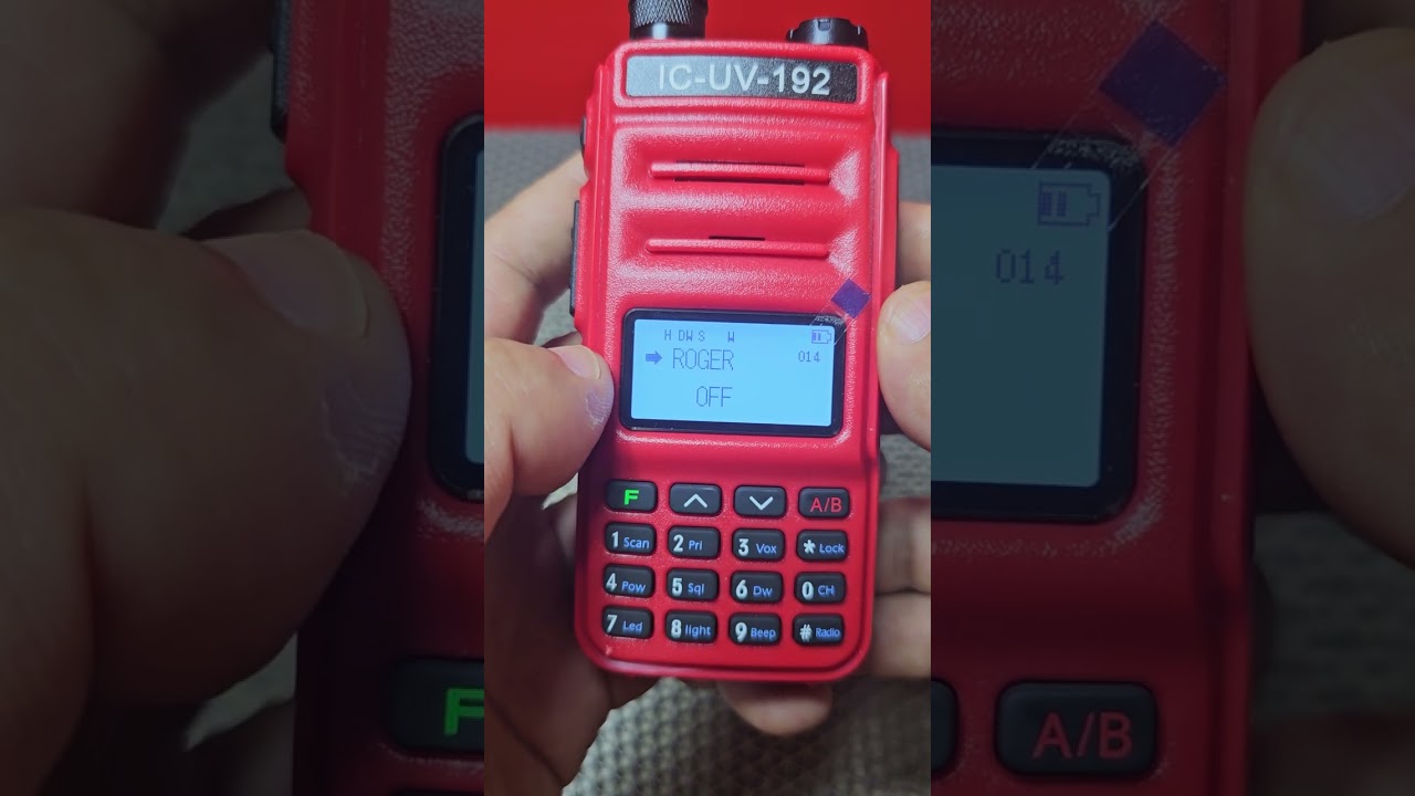 วิธีทำเสียงท้ายทคีย์ Roger beep  IC UV192