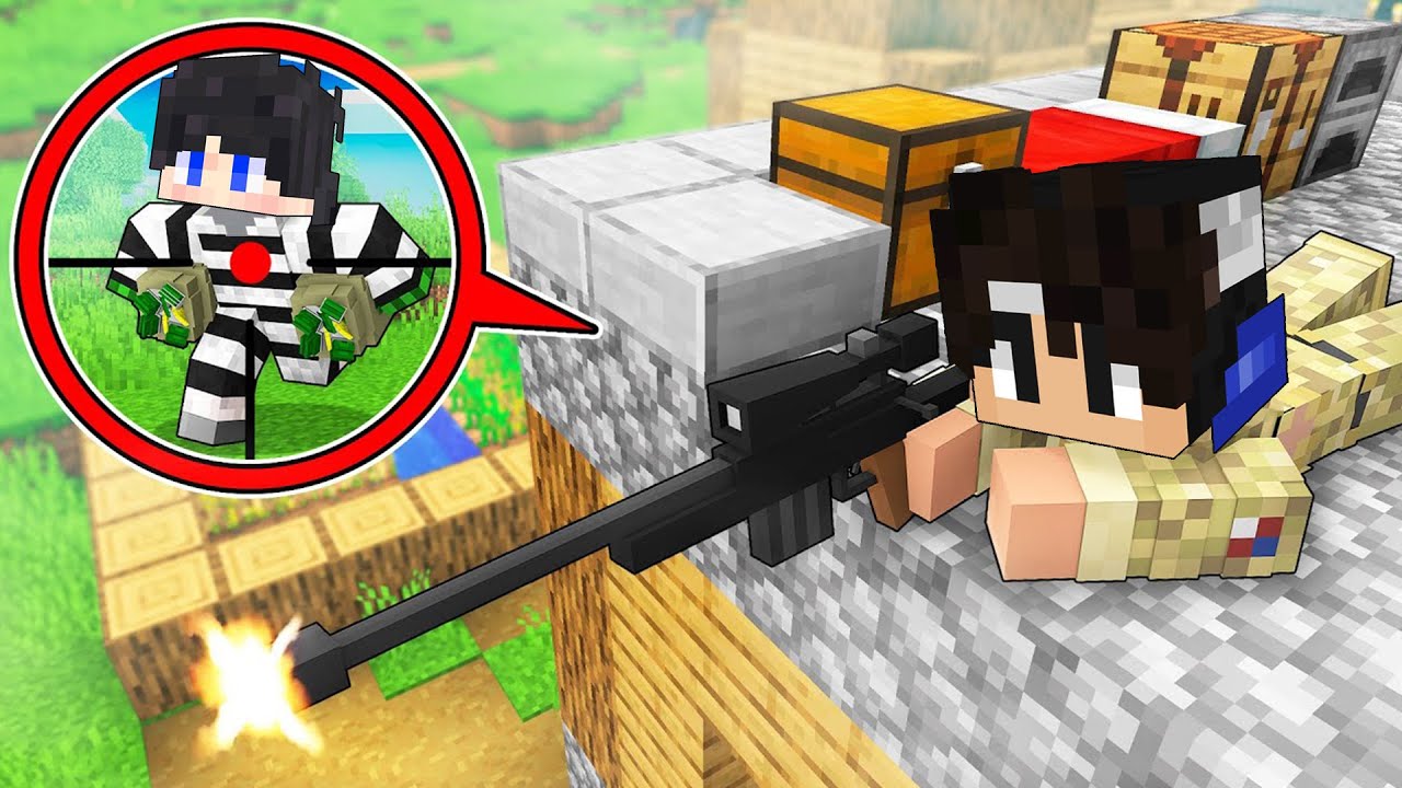 Secret Sniper in Minecraft
