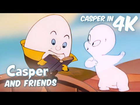 Casper Meets Humpty Dumpty 🥚📖 | Casper and Friends in 4K | 75 Minute Compilation | Cartoons
