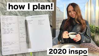 HOW I PLAN | google calendar and passion planner | Kenzie Elizabeth