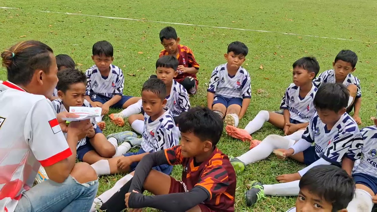 Apresiasi dan motivasi dari Coach Ismed, Tim Garuda Muda KU 2016 berhasil masuk 8 besar 