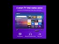 Roku 40 Inch Full HD Smart TV 1080p with Voice Remote and WiFi Streaming