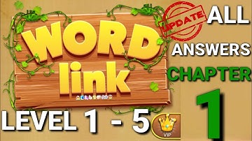 Word Link Level 1-5 ANSWERS