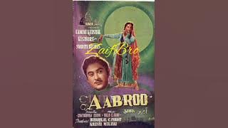 Tumko Dil De Baithe - Aabroo (1956) Rare Song Of RAFI & MEENA KAPOOR From Record Bollywood@ZaifBro