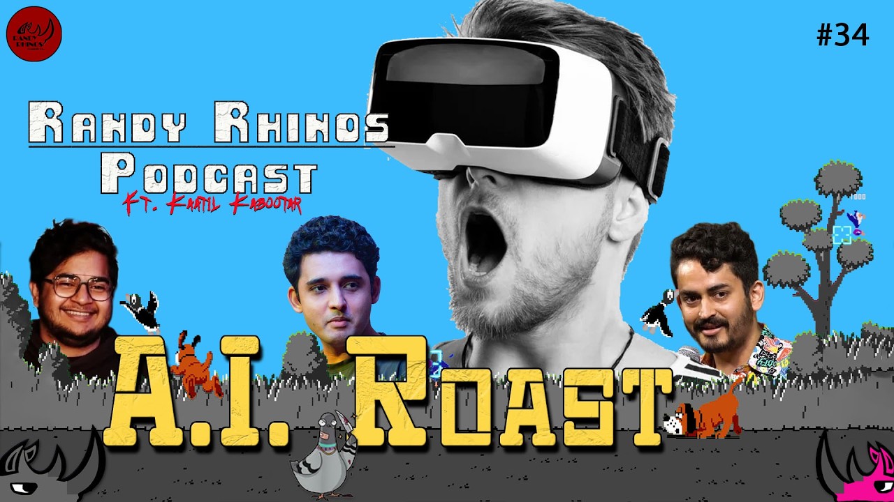 AI Replaced Tom Cruise in DDLJ?!  | Randy Rhinos Podcast Ft. Kaatil Kabootar  #34