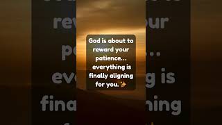 God Is About to Reward You ✨#god #shortvideo #hope #faith #blessings #motivation #spiritual #quotes