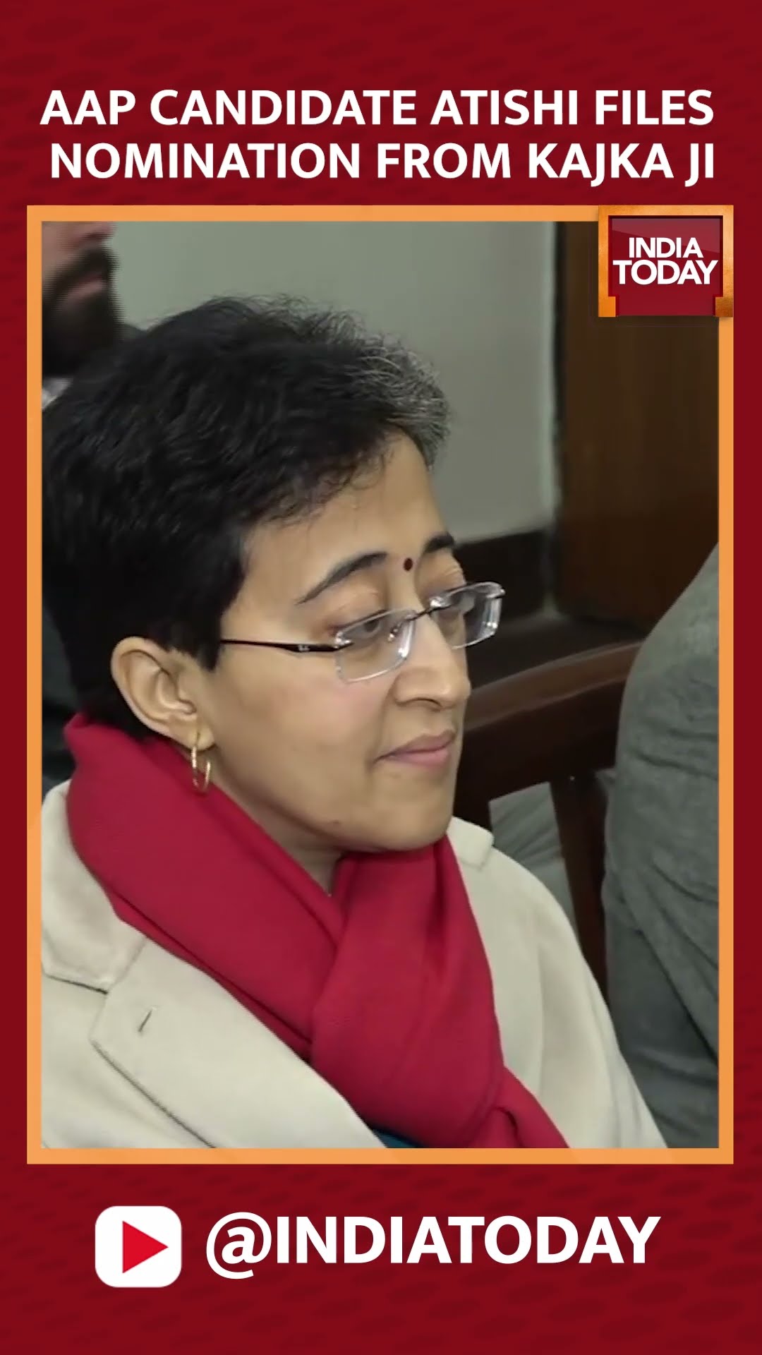 Delhi Elections: Chief Minister Atishi Files Nomination From Kalkaji Constituency