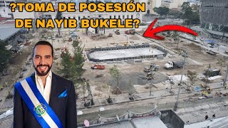 NUEVA PLAZA O SERÁ LA TOMA DE POSESIÓN DEL PRESIDENTE NAYIB BUKELE? PROYECTO MISTERIOSO 🤔