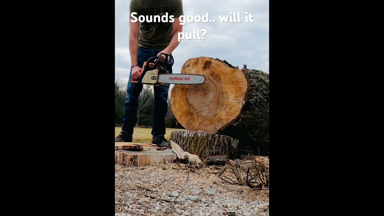 Ported STIHL 021 stress test