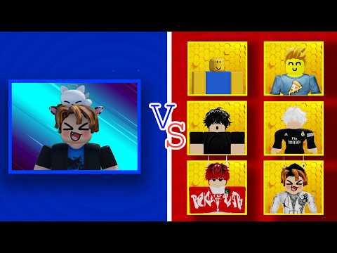 Can 6 Youtubers Beat 1 PRO?