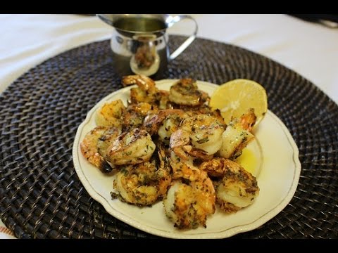 Broiled Shrimp with Ladolemono