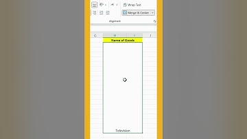Excel Shortcuts: How to Merge Across