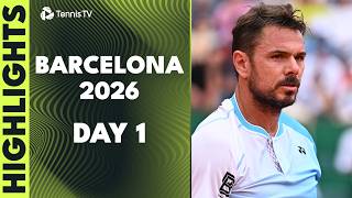 Wawrinka Takes On Norrie; Draper Begins Clay Season & More | Barcelona 2026 Highlights Day 1 screenshot 4