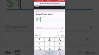 How to Give Online - Mobile Tutorial screenshot 2