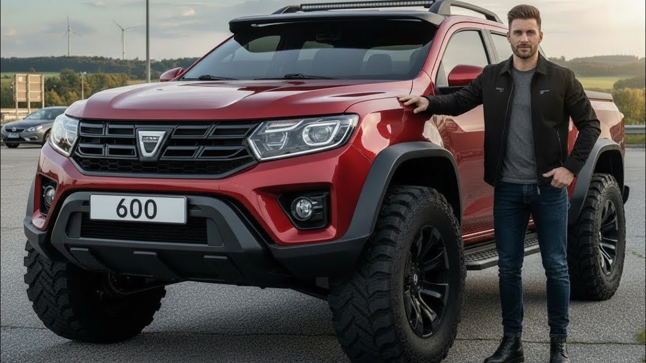 17 800 € – Nouveau Dacia 600 Pickup 2026 | Test du pick-up utilitaire économique!