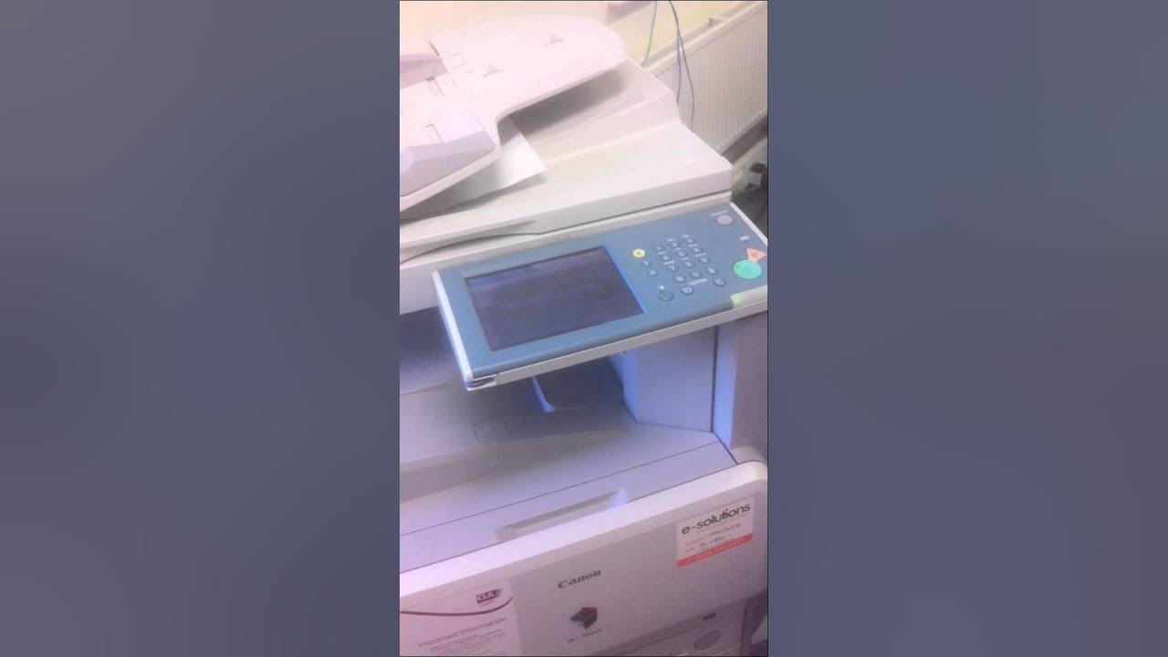 Canon copier Jamming !! Fix your Canon Copier YouTube