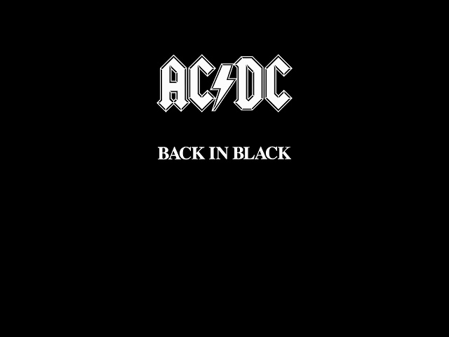 AC/DC - Back in Black (Full Album) class=