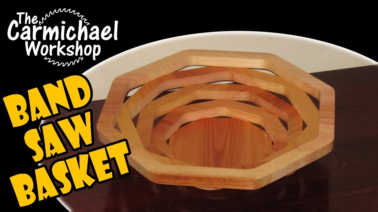 Create a Bandsaw Bowl or Basket out of Wood - YouTube