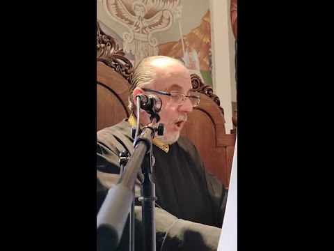 بواجب الاستئهال باللغتين اليونانية والعربية اداء المرتل الاول فادي الفار