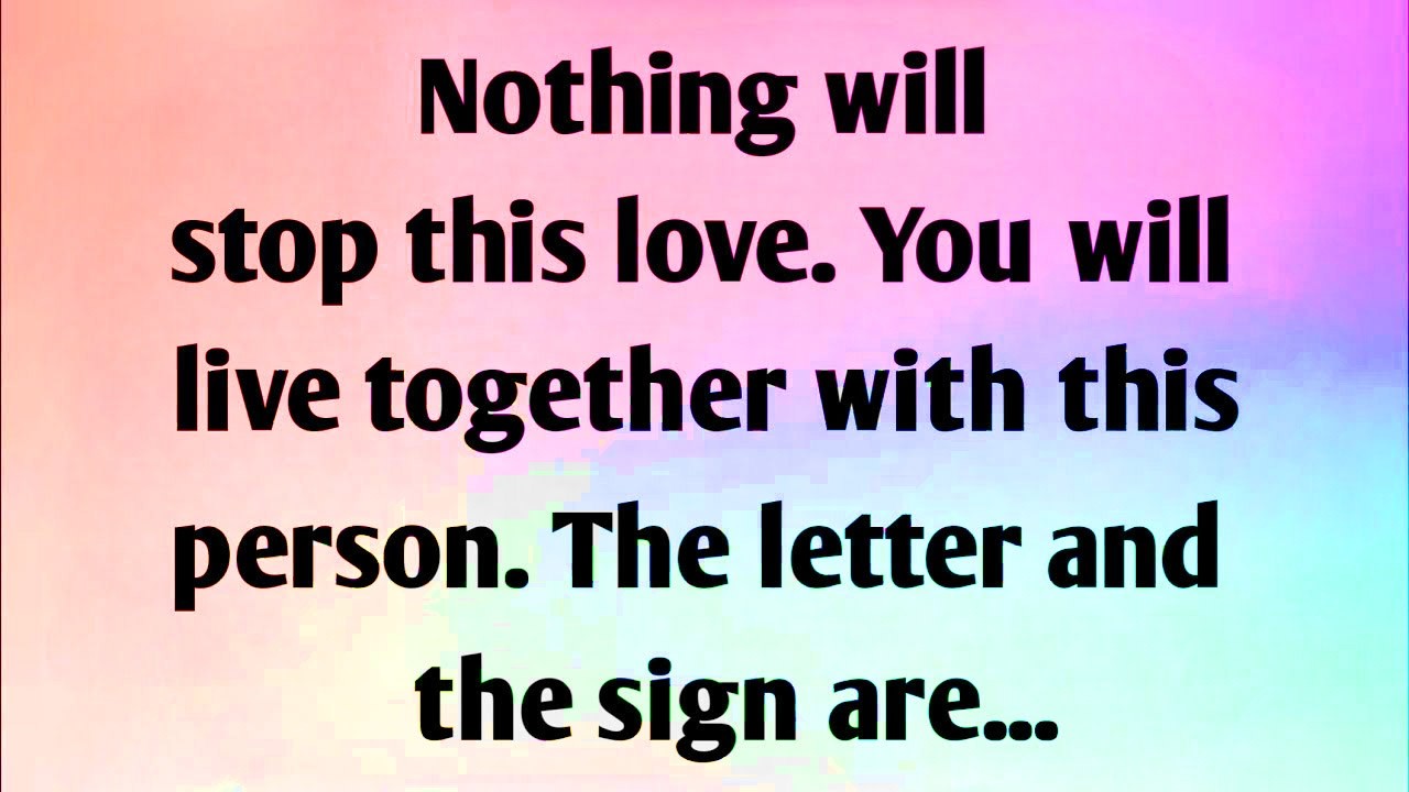NOTHING WILL STOP THIS LOVE  YOU WILL LIVE TOGETHER