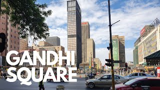 Gandhi Square in Johannesburg by Charlie Moyo