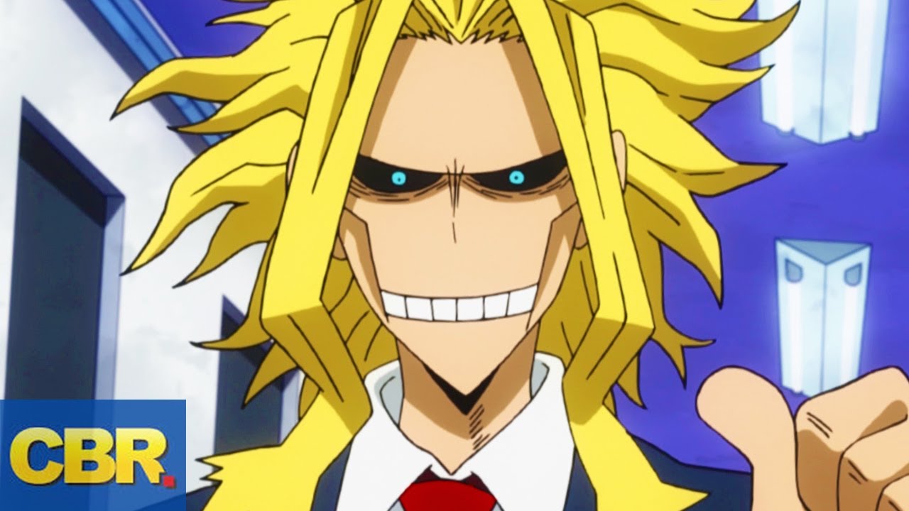 Why Does All Might Have Black Eyes