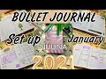 Новый ежедневник NUUNA! Оформляю  ежедневник BULLET JOURNAL SET UP 2021 + ЯНВАРЬ (JANUARY)