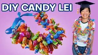3 EASY Candy Graduation Lei + A Flamin' Hot Cheetos Lei 🔥