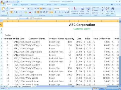 Access 2007 - Import Your Excel Spreadsheet into Access